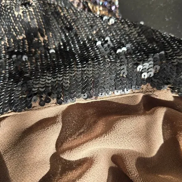 Needle And Thread Art Deco Beaded Dress Flapper Women Black Glam Event 2 - Picture 12 of 16